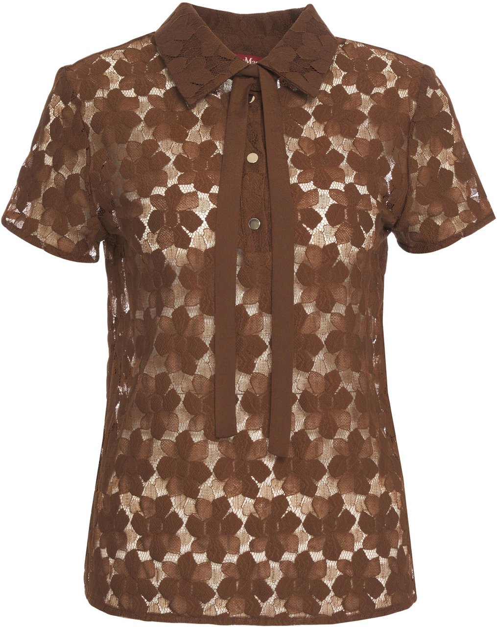 Max Mara Blouse 'Vello' Bruin