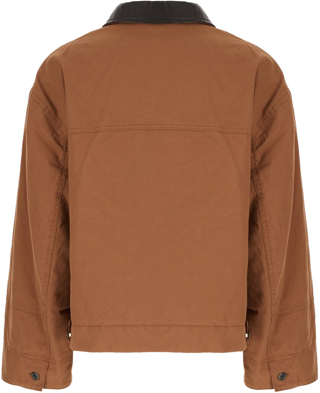 Max Mara Weekend Brown cotton padded jacket Bruin