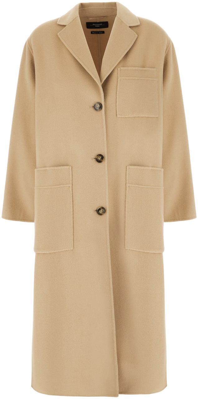 Max Mara Max Mara Weekend Beige wool blend coat Beige