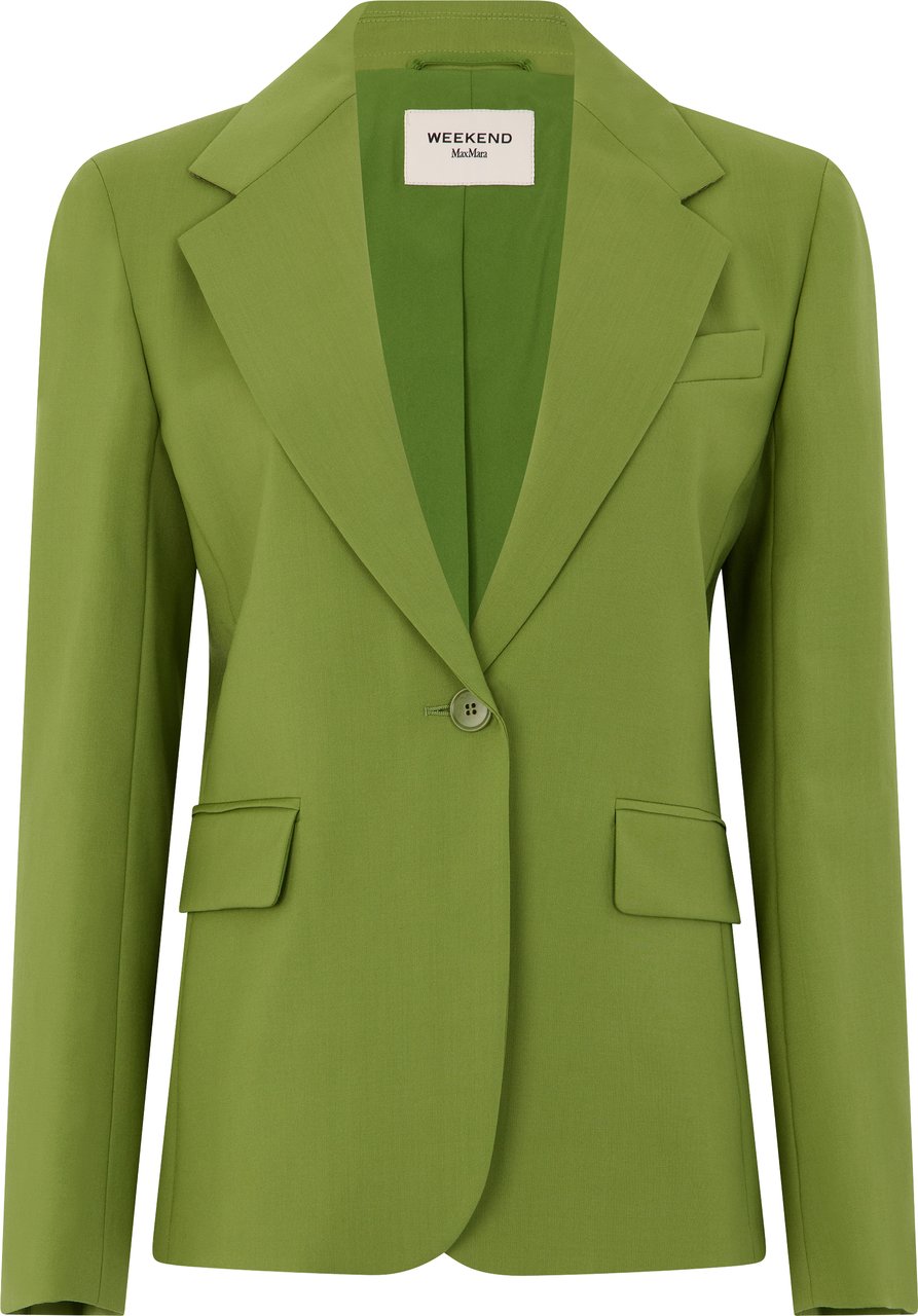 Max Mara Single-breasted jacket Groen