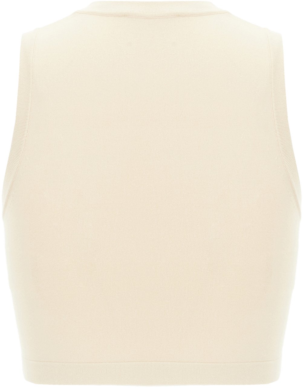 Max Mara Weekend Sand viscose blend top Neutraal