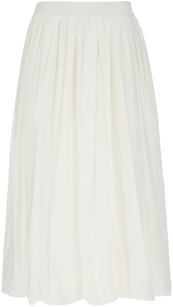 Max Mara Weekend White cotton skirt Wit