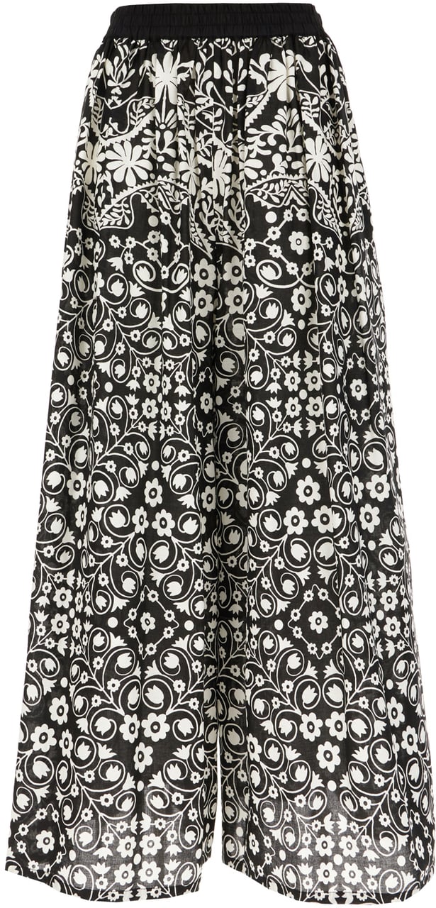 Max Mara Max Mara Weekend Printed cotton pants Divers