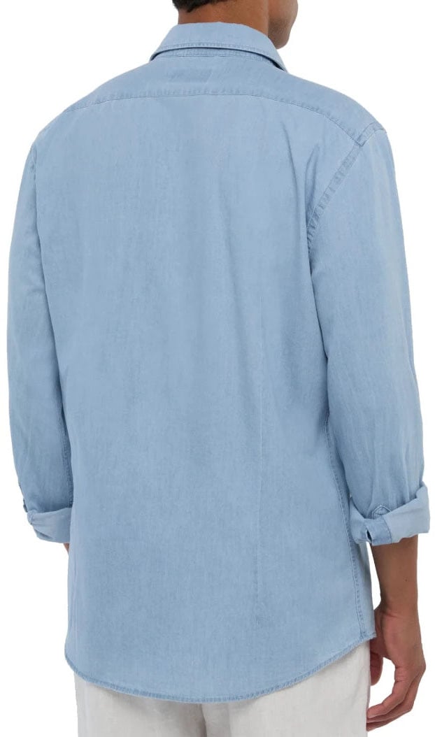 MC2 Saint Barth MC2 Saint Barth Shirts Light Blue Man Dierenprint