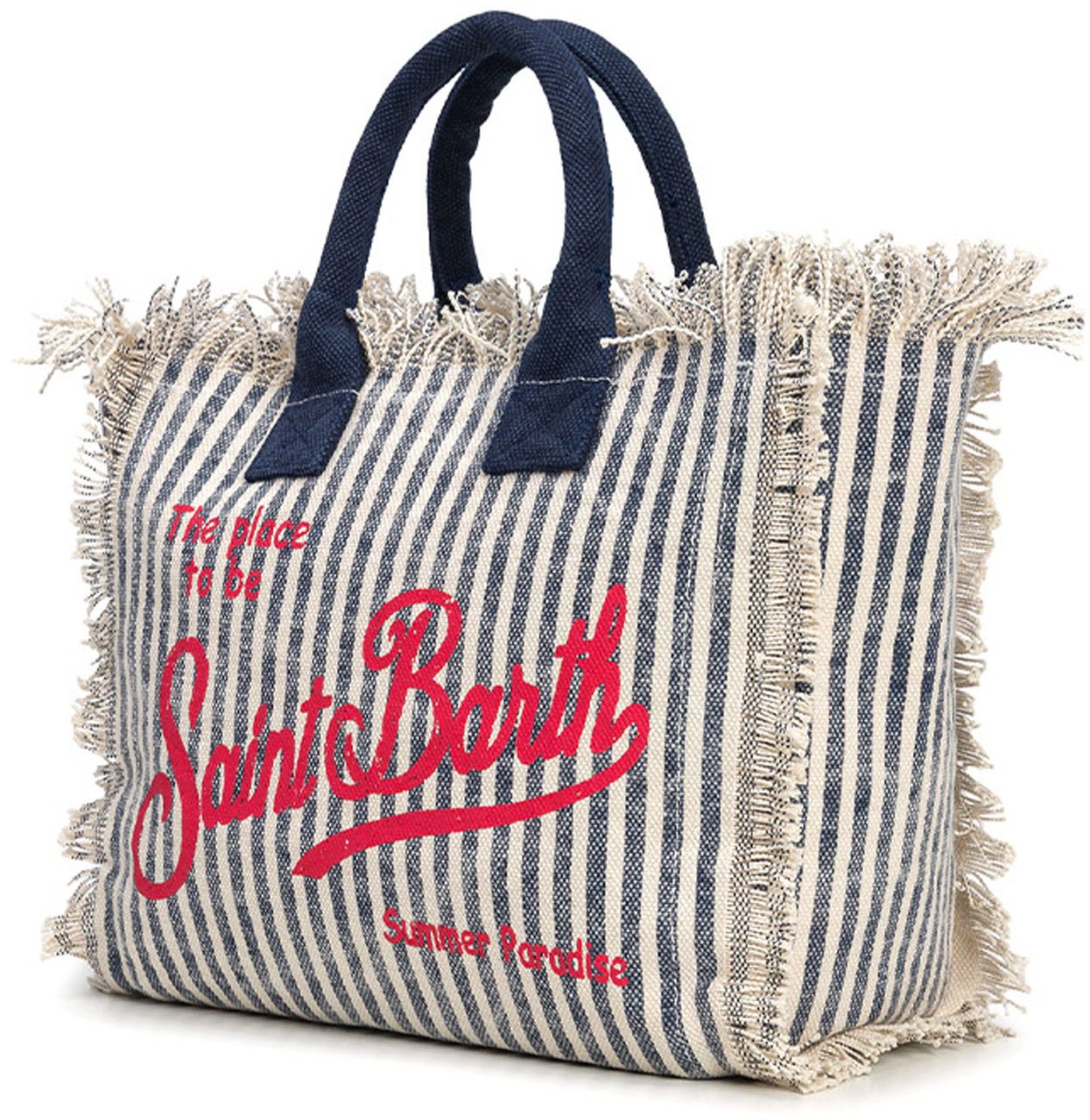 MC2 Saint Barth Bags Stripes S V 6141 Navy