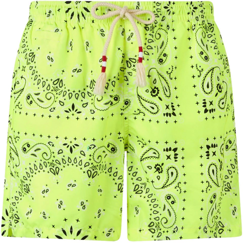 MC2 Saint Barth Caprese Bandanna Round 9400 Geel