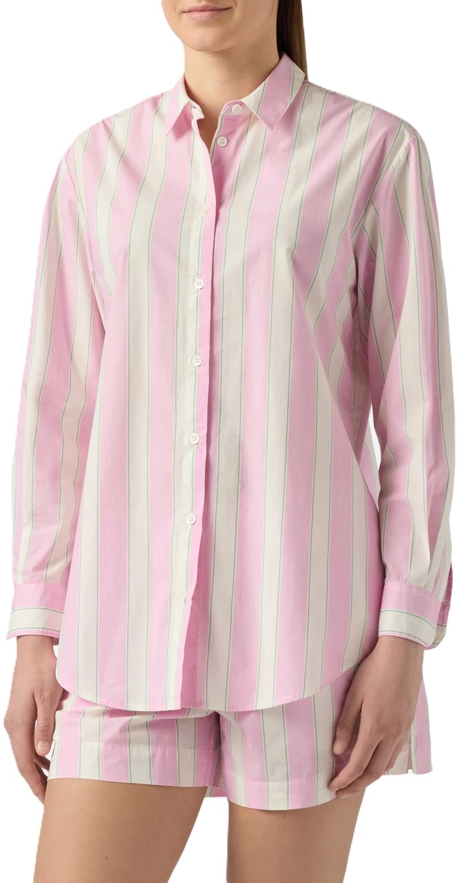 MC2 Saint Barth Shirts Rosa/Crema Roze
