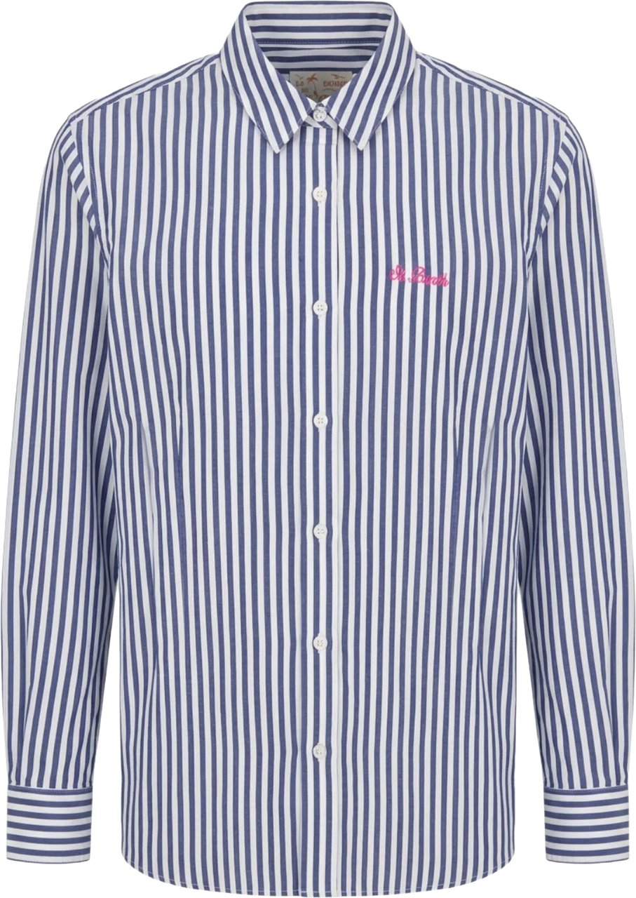 MC2 Saint Barth Shirts Blu Blauw