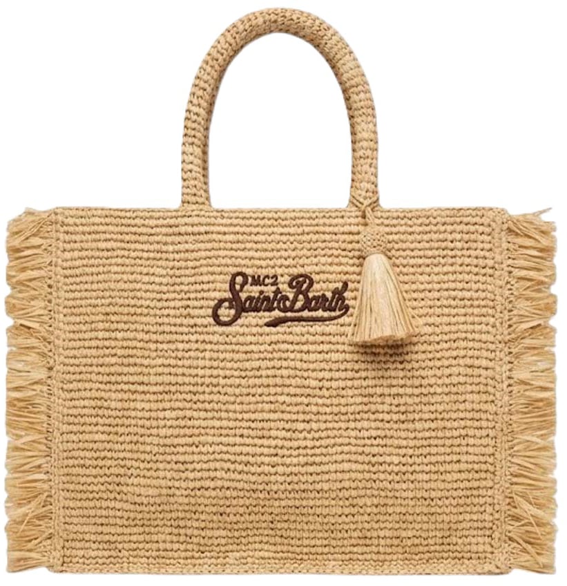 MC2 Saint Barth Bags Paglia Geel