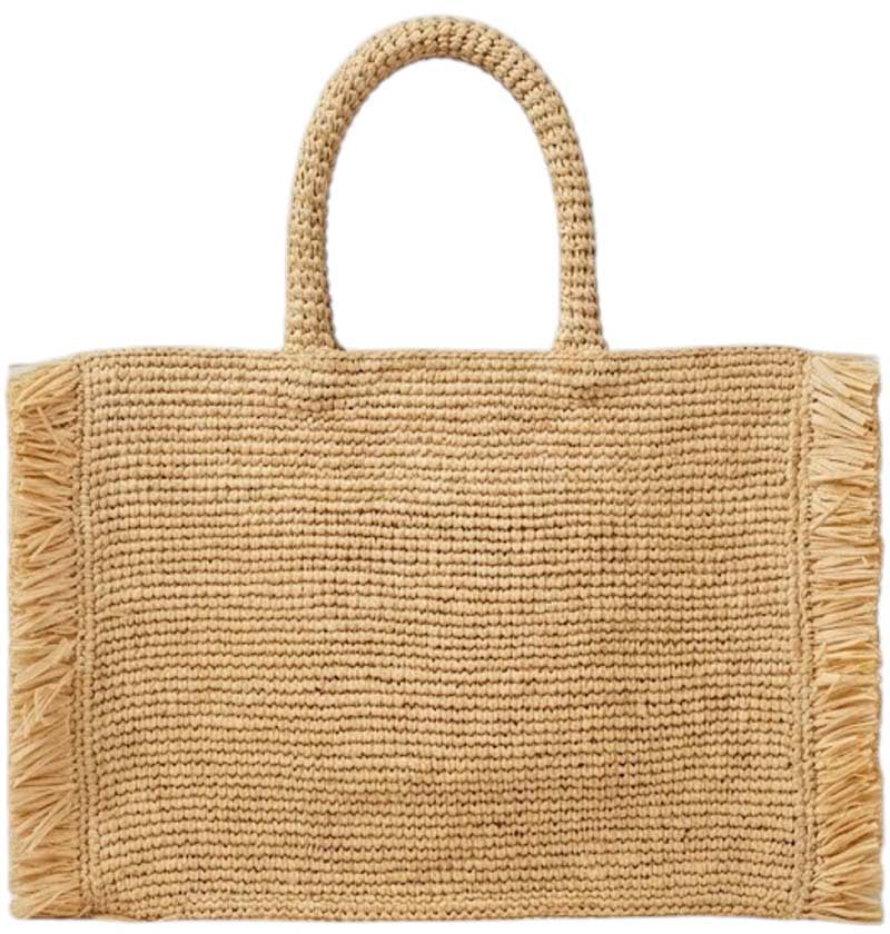 MC2 Saint Barth Bags Paglia Geel