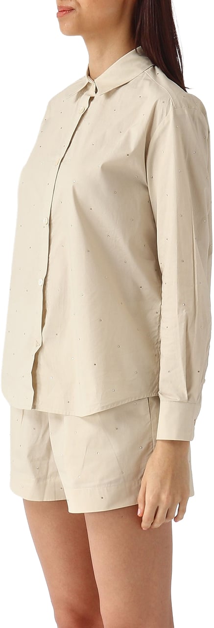 MC2 Saint Barth Shirts Beige Wit