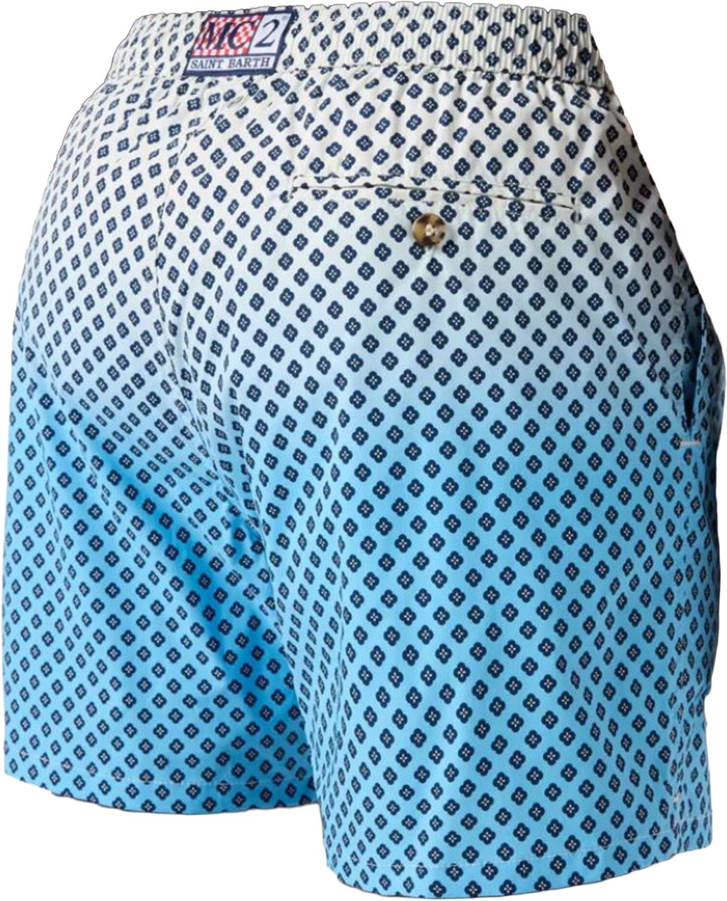 MC2 Saint Barth Sea Clothing Azzurro/Bianco Lichtblauw