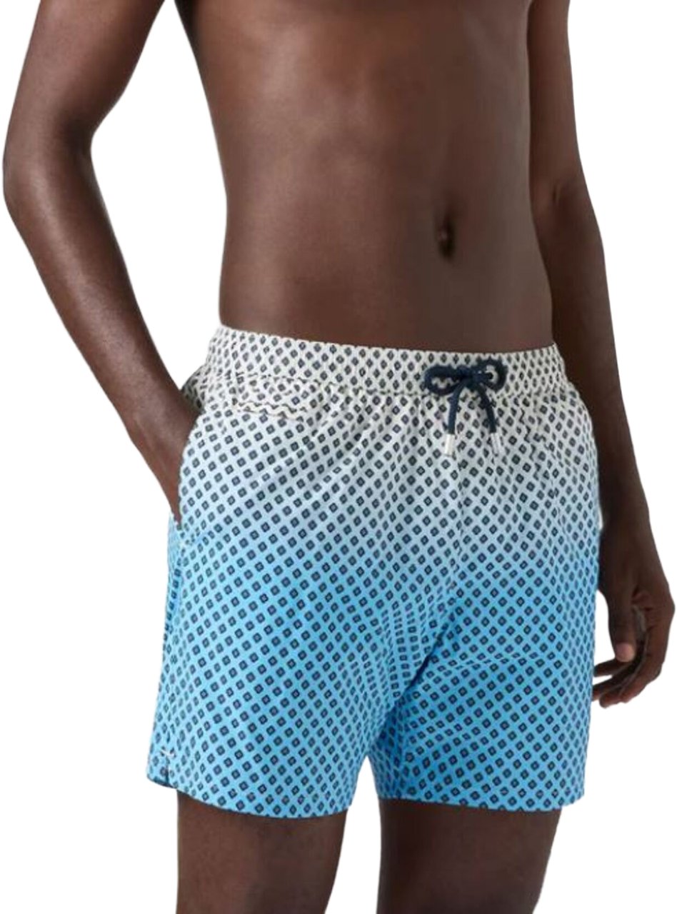 MC2 Saint Barth Sea Clothing Azzurro/Bianco Lichtblauw