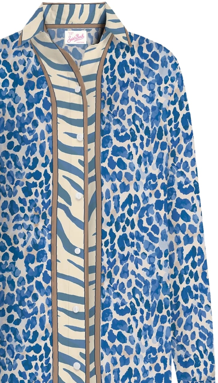 MC2 Saint Barth Shirts Blu Blauw