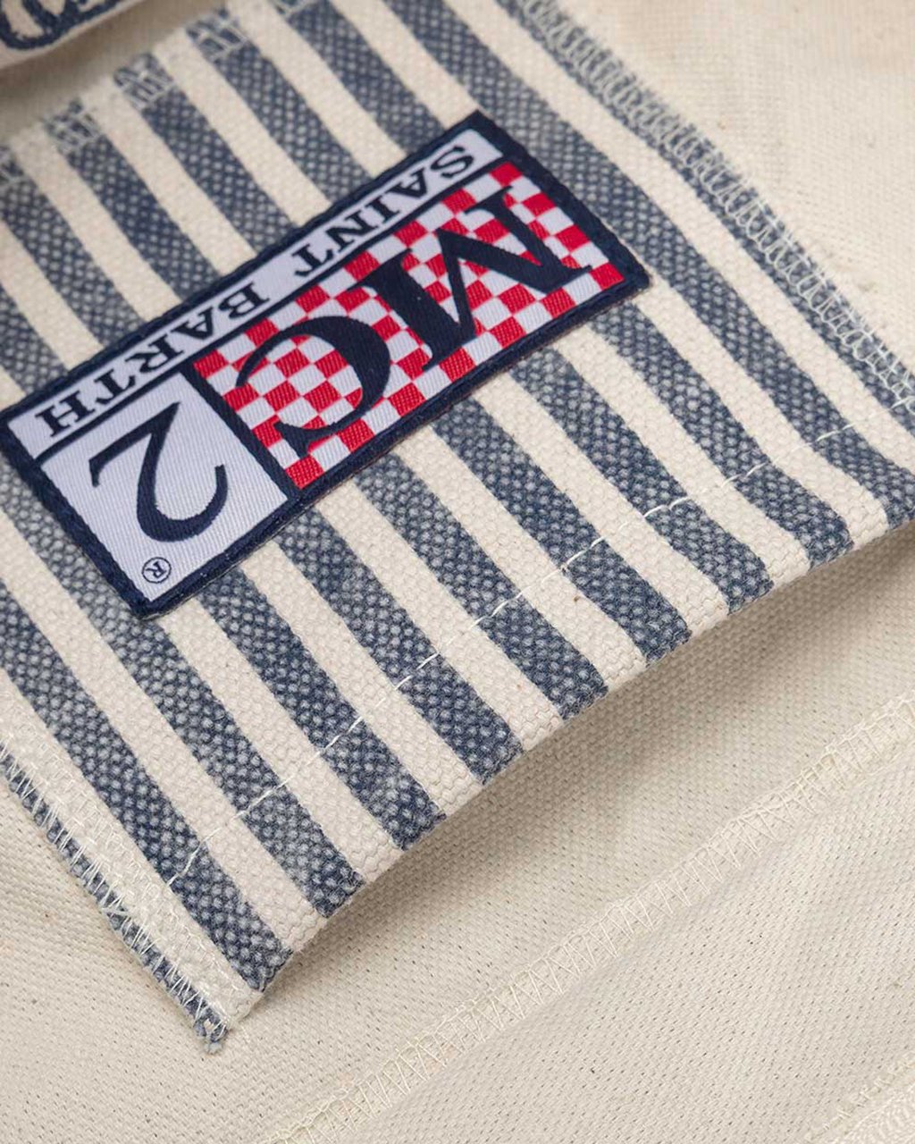 MC2 Saint Barth Bags Stripes S V 6141 Navy