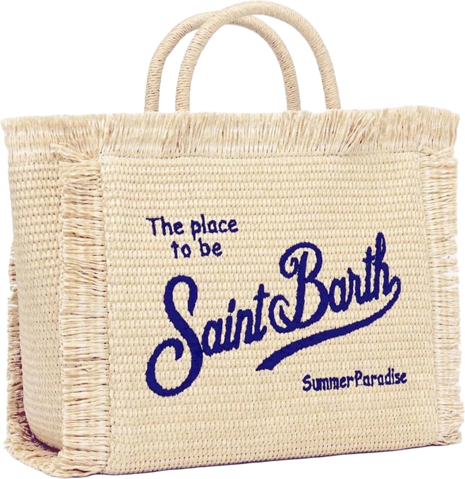 MC2 Saint Barth Bags Paglia Geel
