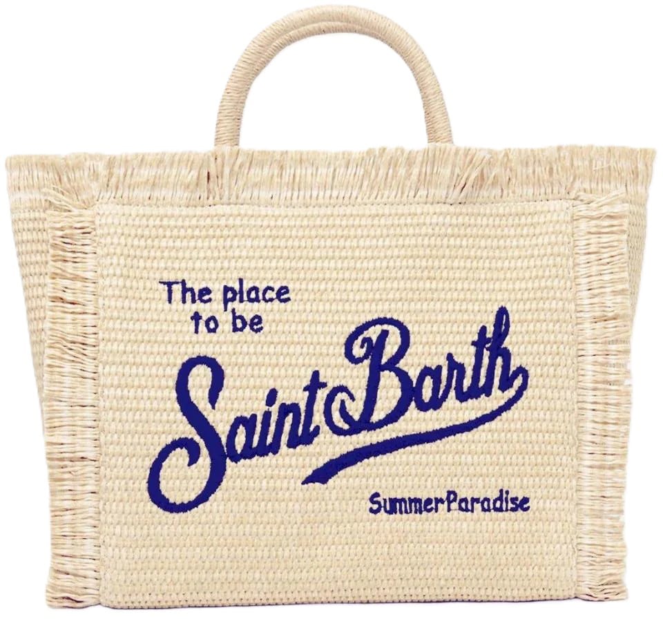 MC2 Saint Barth Bags Paglia Geel