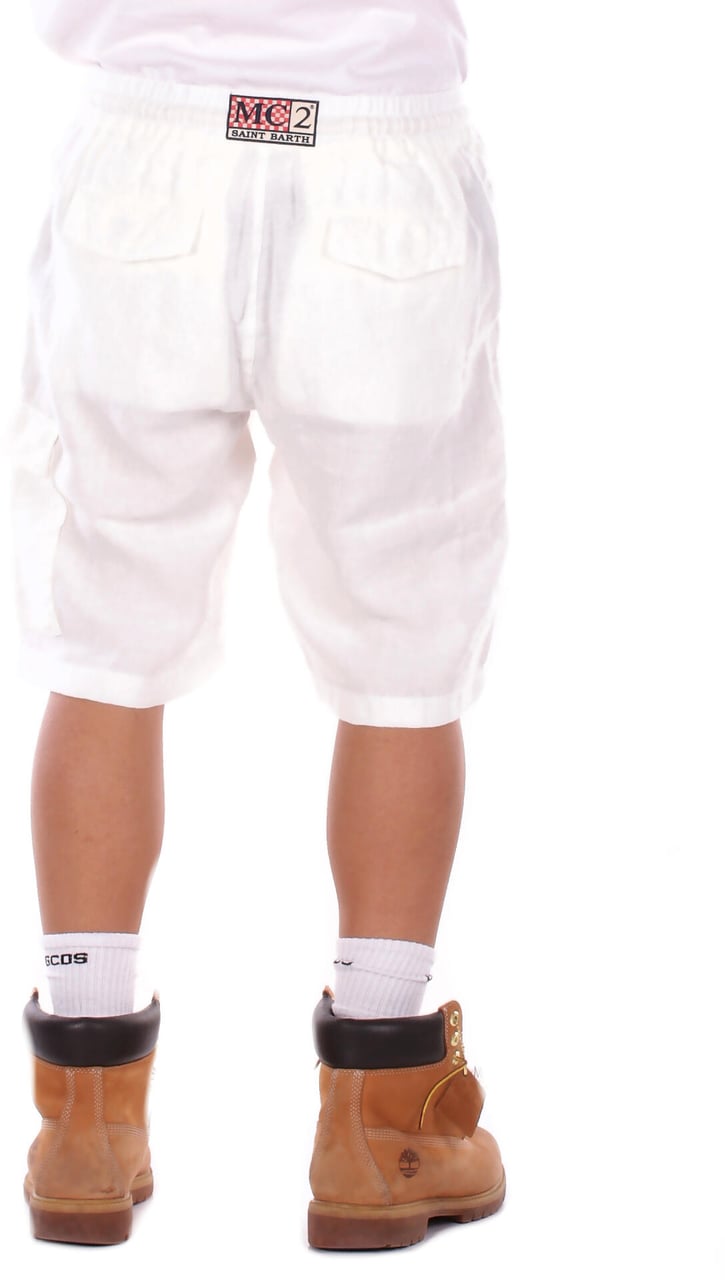 MC2 Saint Barth Shorts White Wit