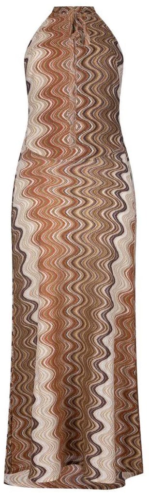 MC2 Saint Barth Dresses Marrone Beige