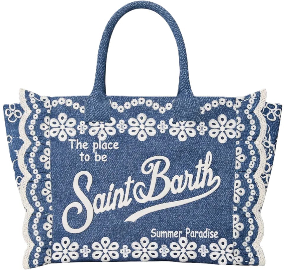 MC2 Saint Barth Bags Denim Blauw