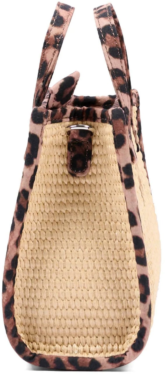 MC2 Saint Barth Bags Paglia/Leopard Beige