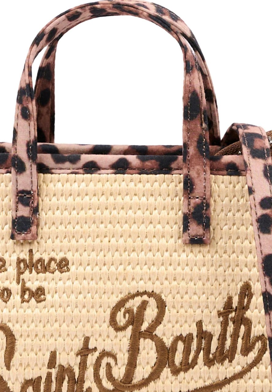 MC2 Saint Barth Bags Paglia/Leopard Beige