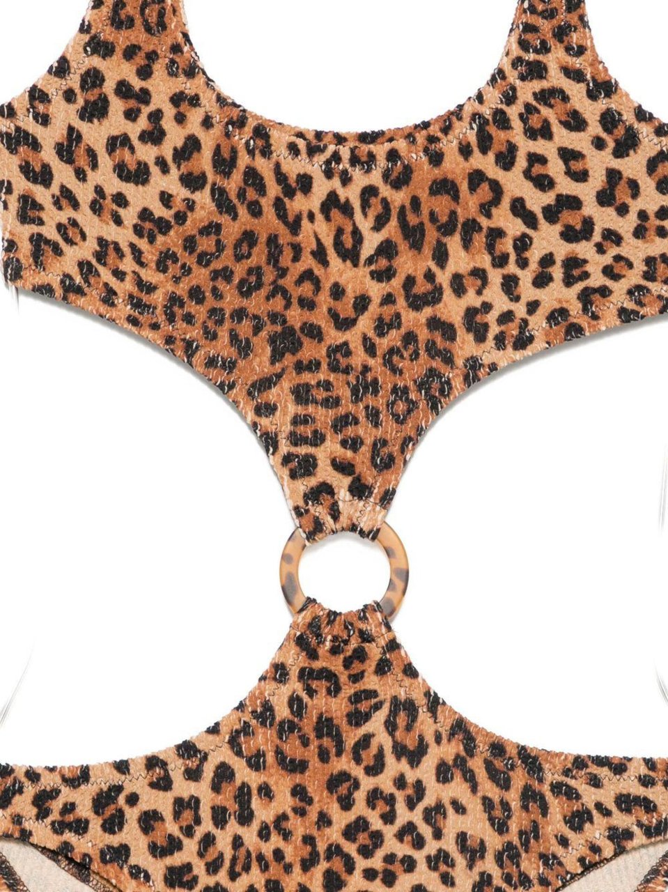 MC2 Saint Barth Sea Clothing Leopard Beige
