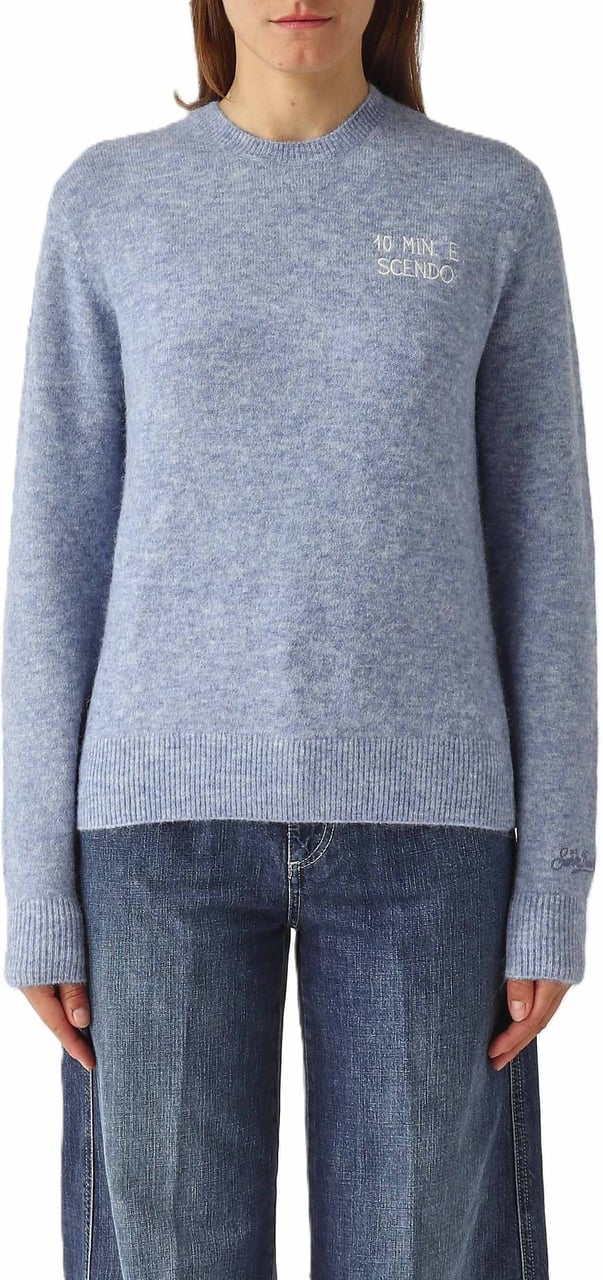 MC2 Saint Barth Sweaters Azzurro Lichtblauw