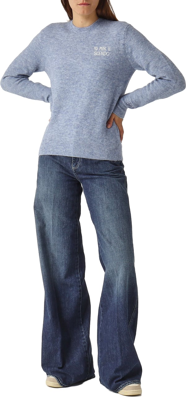 MC2 Saint Barth Sweaters Azzurro Lichtblauw