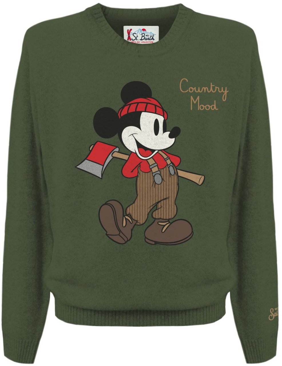 MC2 Saint Barth Sweaters Green Donkergroen