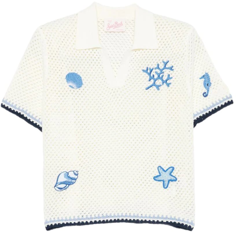 MC2 Saint Barth T-Shirts And Polos White Wit