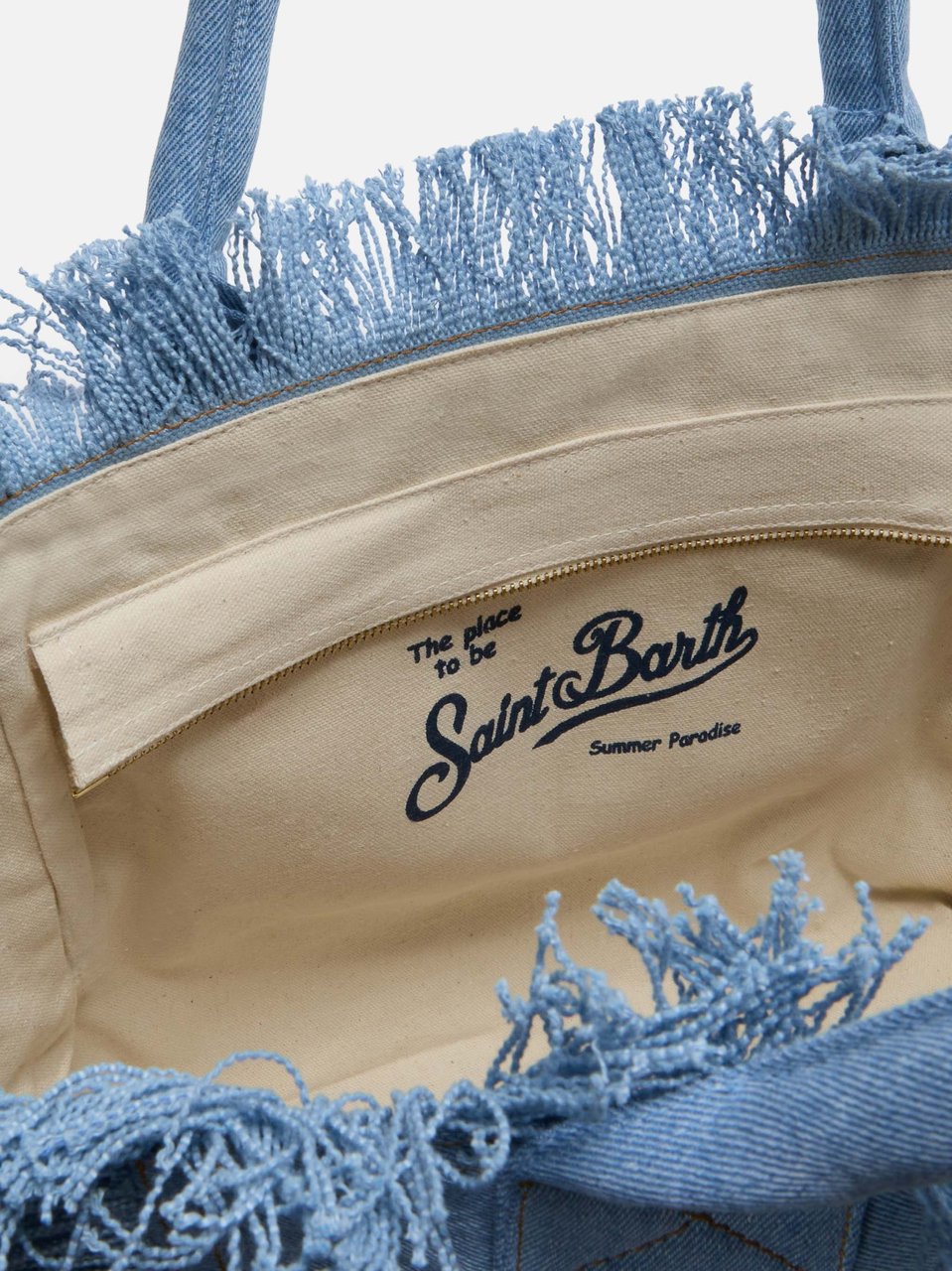 MC2 Saint Barth Bags Denim Chiaro Lichtblauw