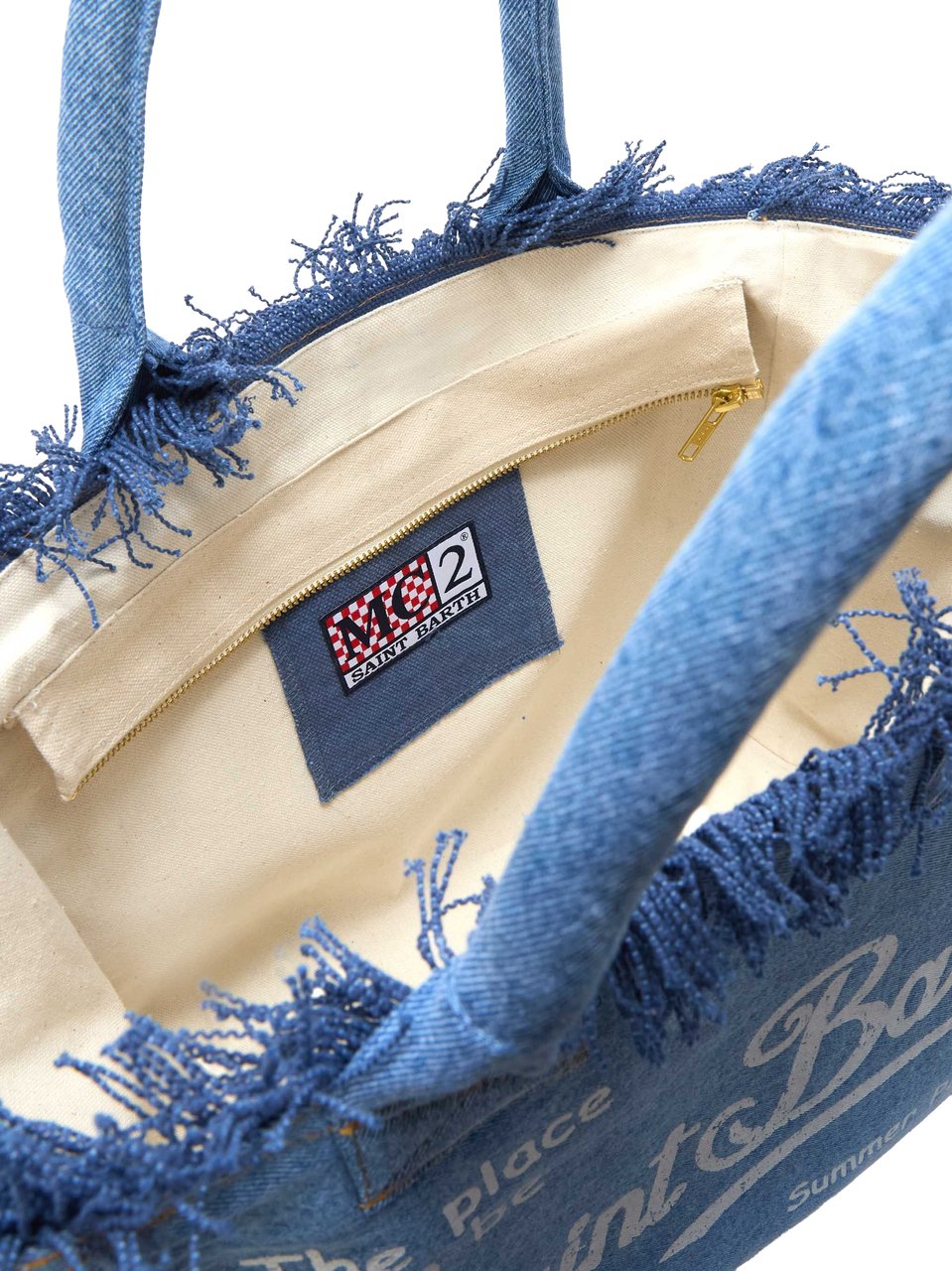 MC2 Saint Barth Bags Denim Blauw