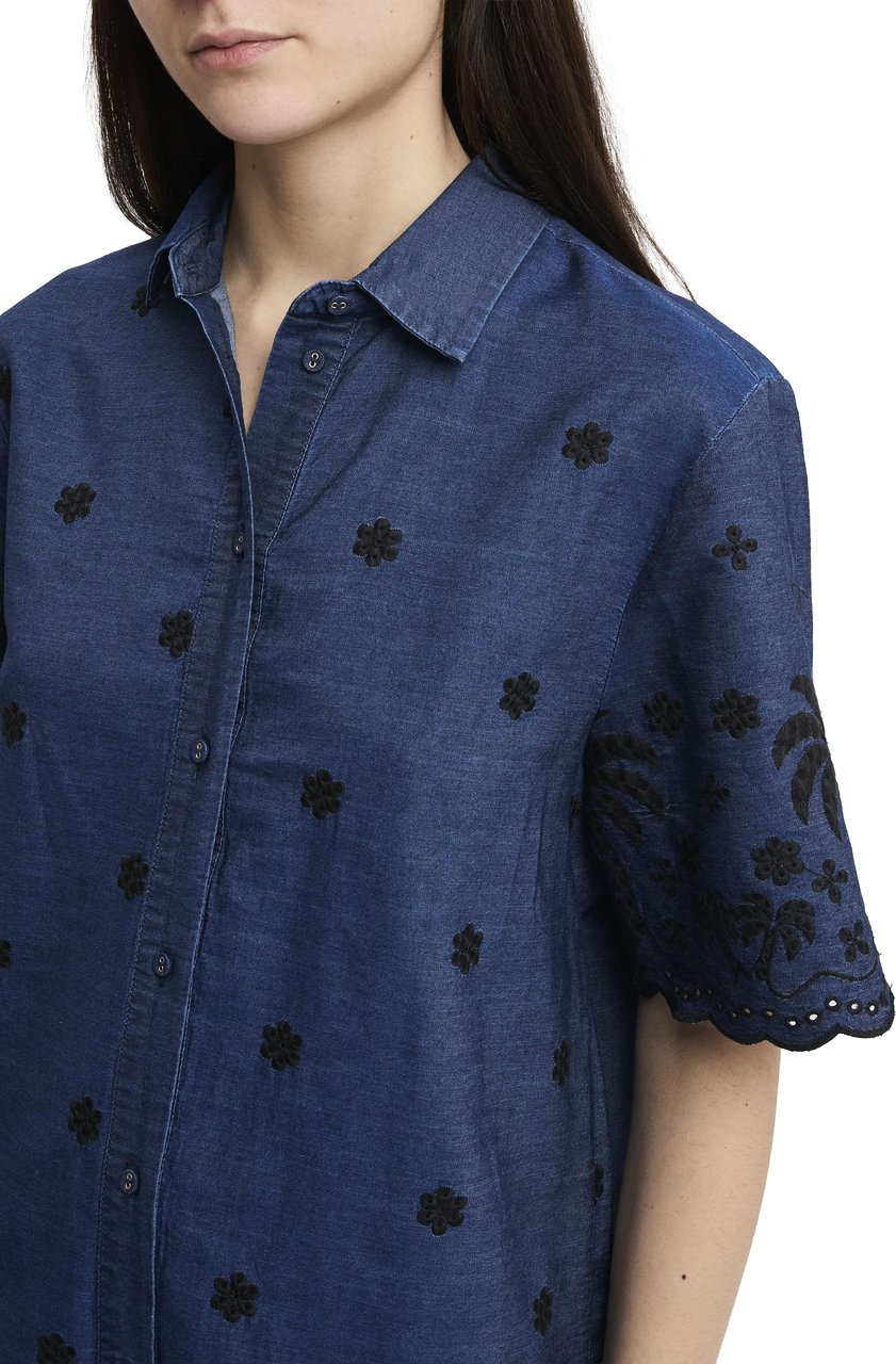 MC2 Saint Barth Shirts Denim Scuro Navy