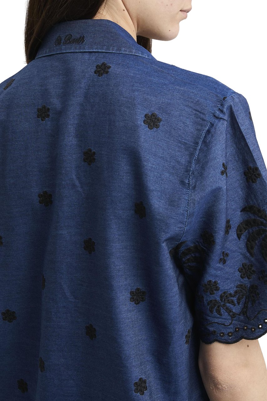 MC2 Saint Barth Shirts Denim Scuro Navy