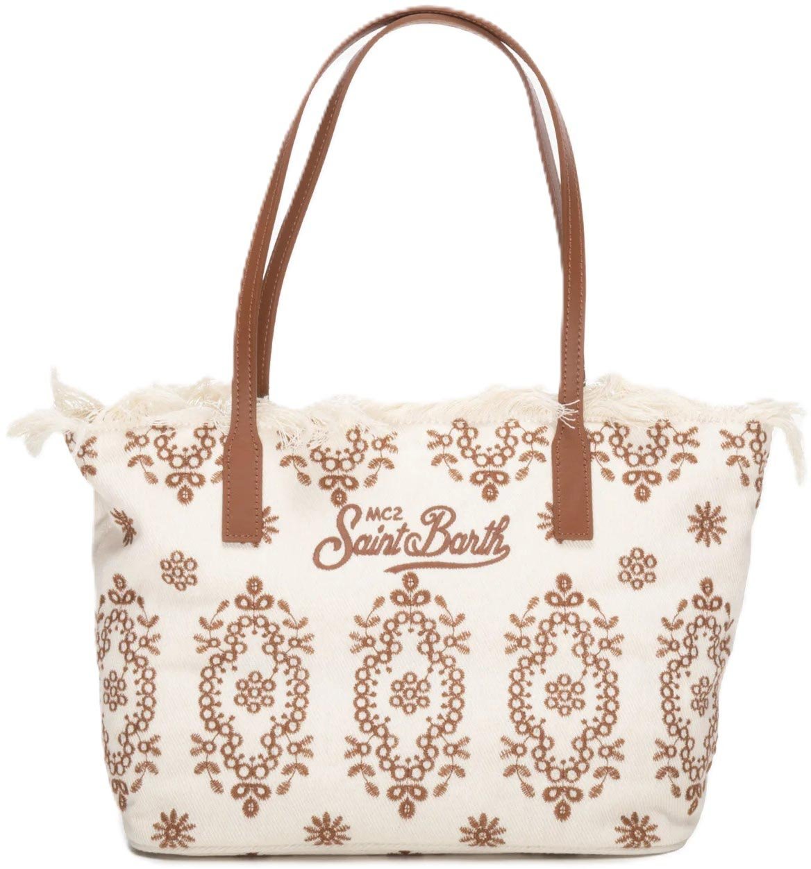 MC2 Saint Barth Bags Avorio/Marrone Wit