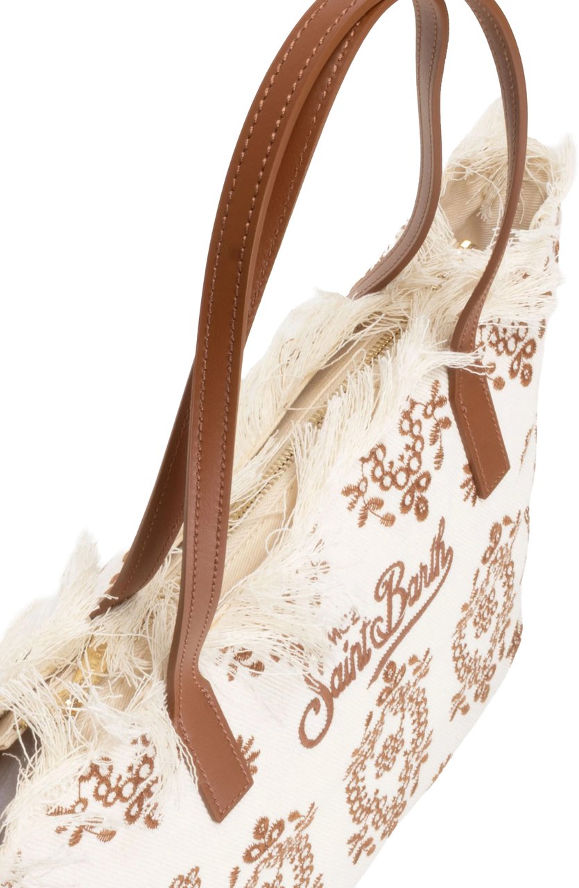 MC2 Saint Barth Bags Avorio/Marrone Wit