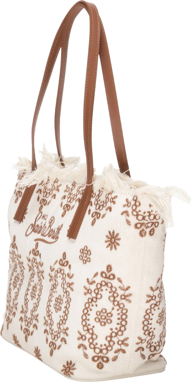 MC2 Saint Barth Bags Avorio/Marrone Wit