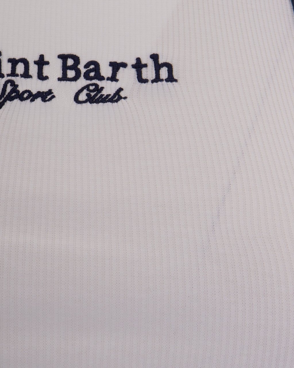 MC2 Saint Barth Top Rib Sb Sport Club 0161 Emb Wit