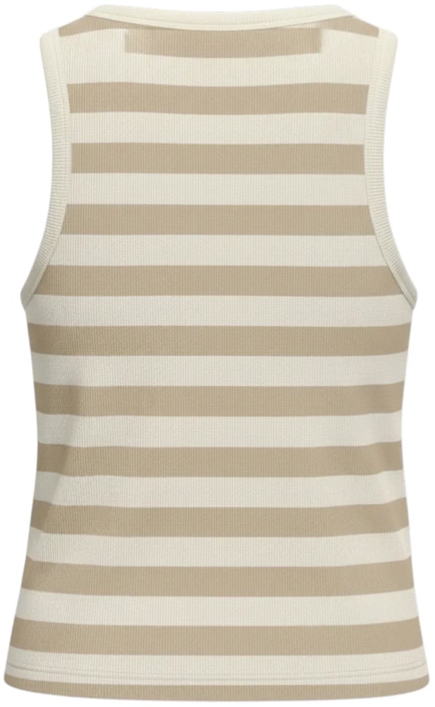 MC2 Saint Barth Top Rib Beach Club Stripes 1110 Beige