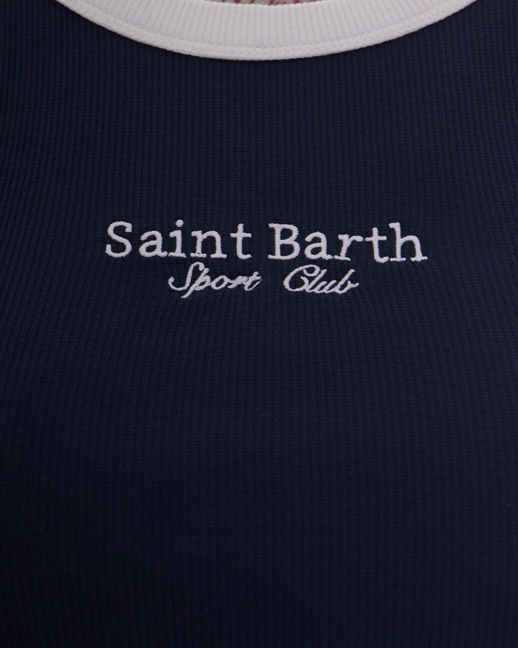 MC2 Saint Barth Top Rib Sb Sport Club 6101 Emb Navy