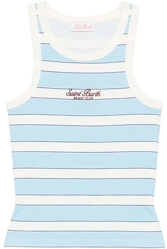 MC2 Saint Barth T-Shirts And Polos Azzurro Lichtblauw