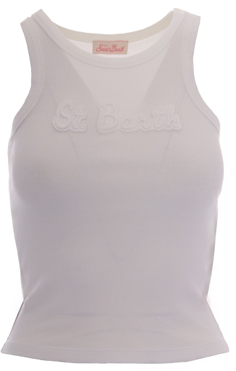 MC2 Saint Barth Top Rib St Barth 01N Patch Wit