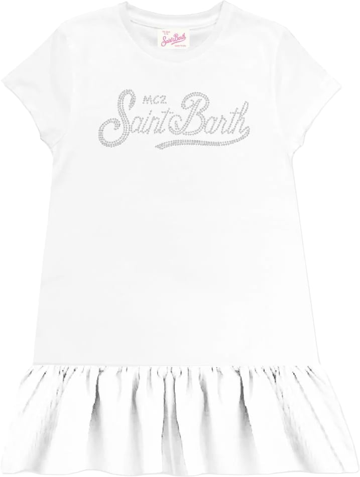 MC2 Saint Barth Dresses Strass Wit