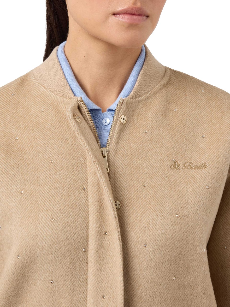 MC2 Saint Barth Jackets Beige Beige