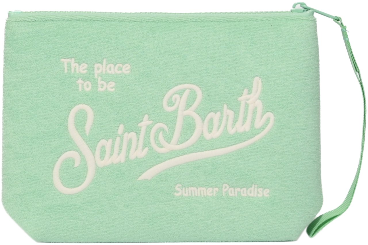MC2 Saint Barth Bags Terry 56 Emb Lime