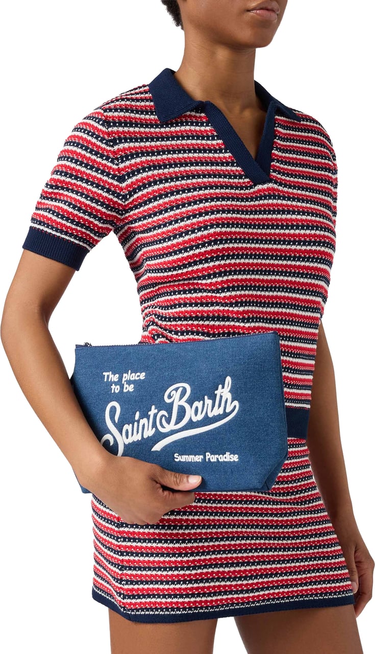 MC2 Saint Barth Bags Denim Blauw