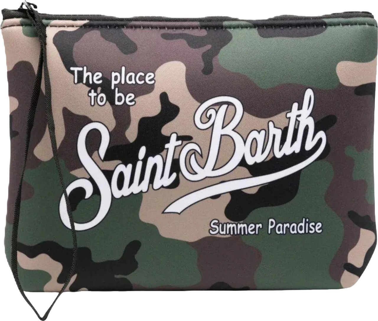MC2 Saint Barth Bags Camouflage Donkergroen