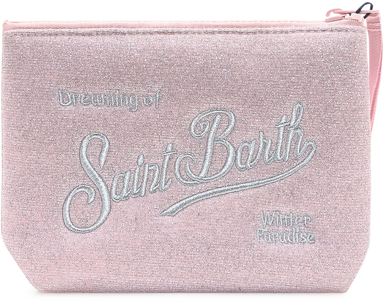 MC2 Saint Barth MC2 Saint Barth Pochette Aline in Lurex Roze
