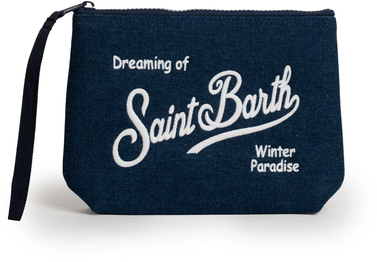 MC2 Saint Barth Bags Denim Emb Blauw